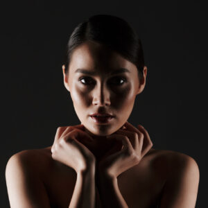 Portrait d'une femme, Institut Bellissim' à Cerny