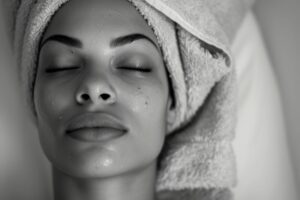 relaxation massage visage