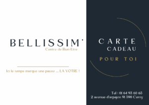 recto carte cadeau bellissim