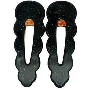 Paire de barrettes Signature Cosmos Peignée Paris