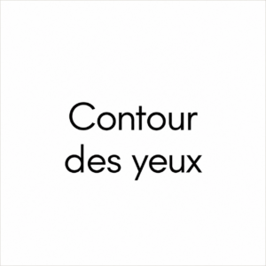 Contour des yeux