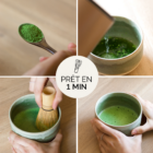 Préparation du thé Matcha Premium Bio Anatae