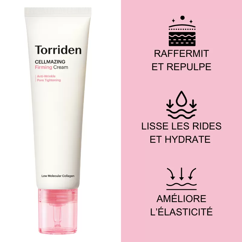 Crème Fermeté au Collagène CELLMAZING Torriden - visuel complémentaire