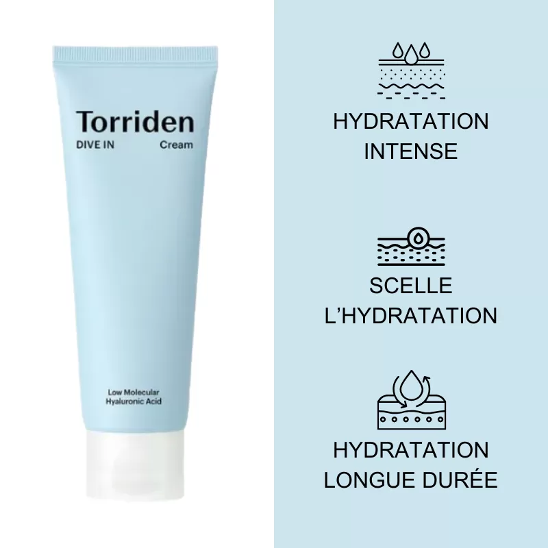 Crème Hydratante DIVE IN Torriden 80 ml - visuel complémentaire