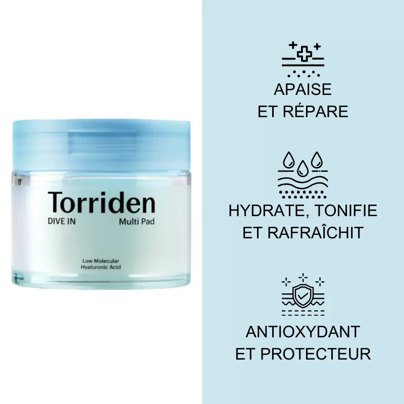 Disques Tonifiants et Apaisants DIVE IN Torriden - visuel complémentaire